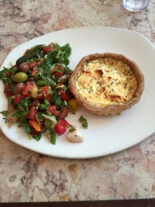 Quiche from Cafe Lalo