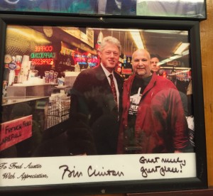 Foto do ex-presidente Bill Clinton