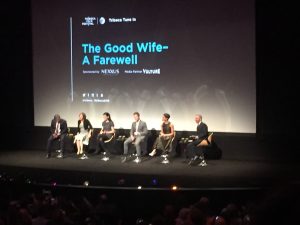 The cast and creators at the Tribeca Film Festival.